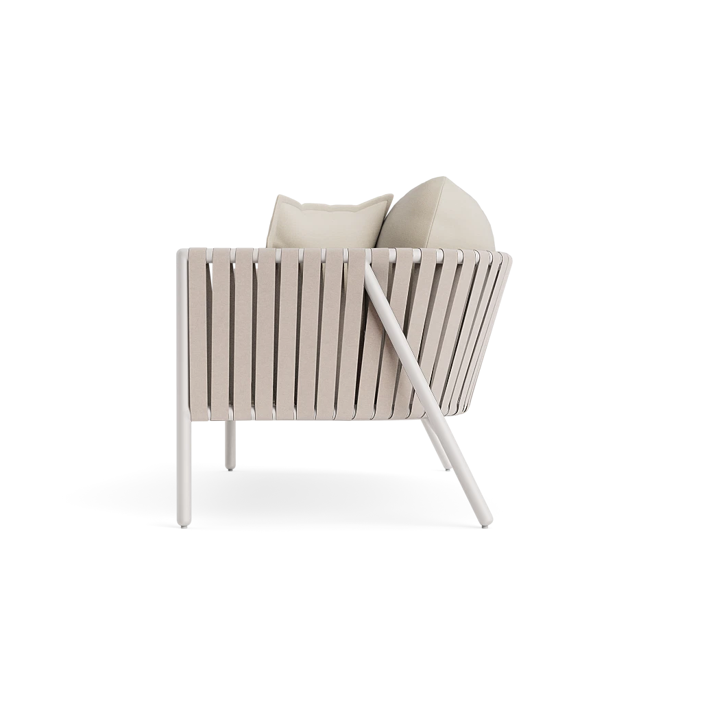 Loose Pillow Strap Loveseat