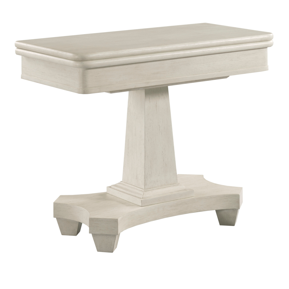 andrews pedestal accent table