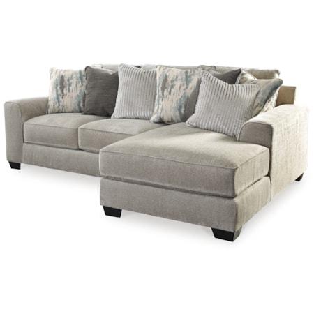 2-Piece Sectional With Chaise