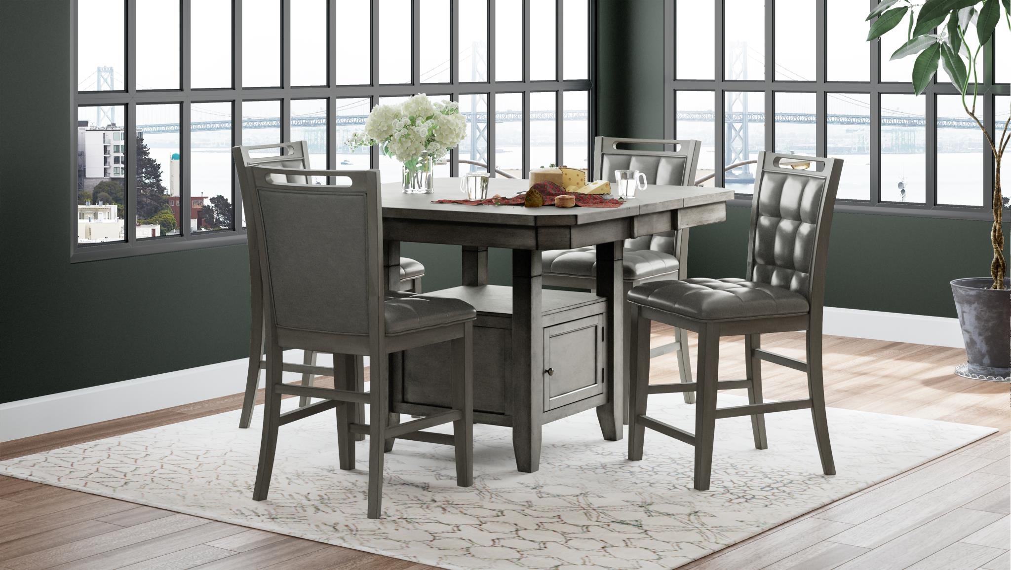 VFM Signature Manchester High/Low Square Dining Table