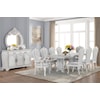 New Classic Furniture Cambria Hills Trestle Dining Table