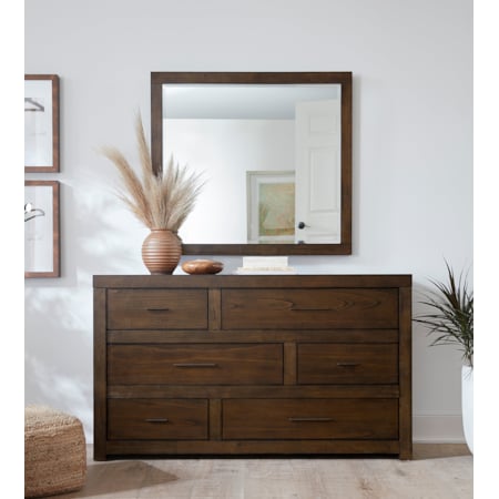 asymmetrical dresser Walker Edison Modern Asymmetric 5 Drawer Wood Dresser, Dark Walnut