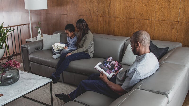 Titan 5-Seat Power Reclining Sectional Sofa