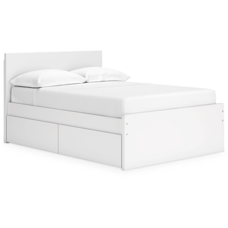 Full Panel Platform Bed