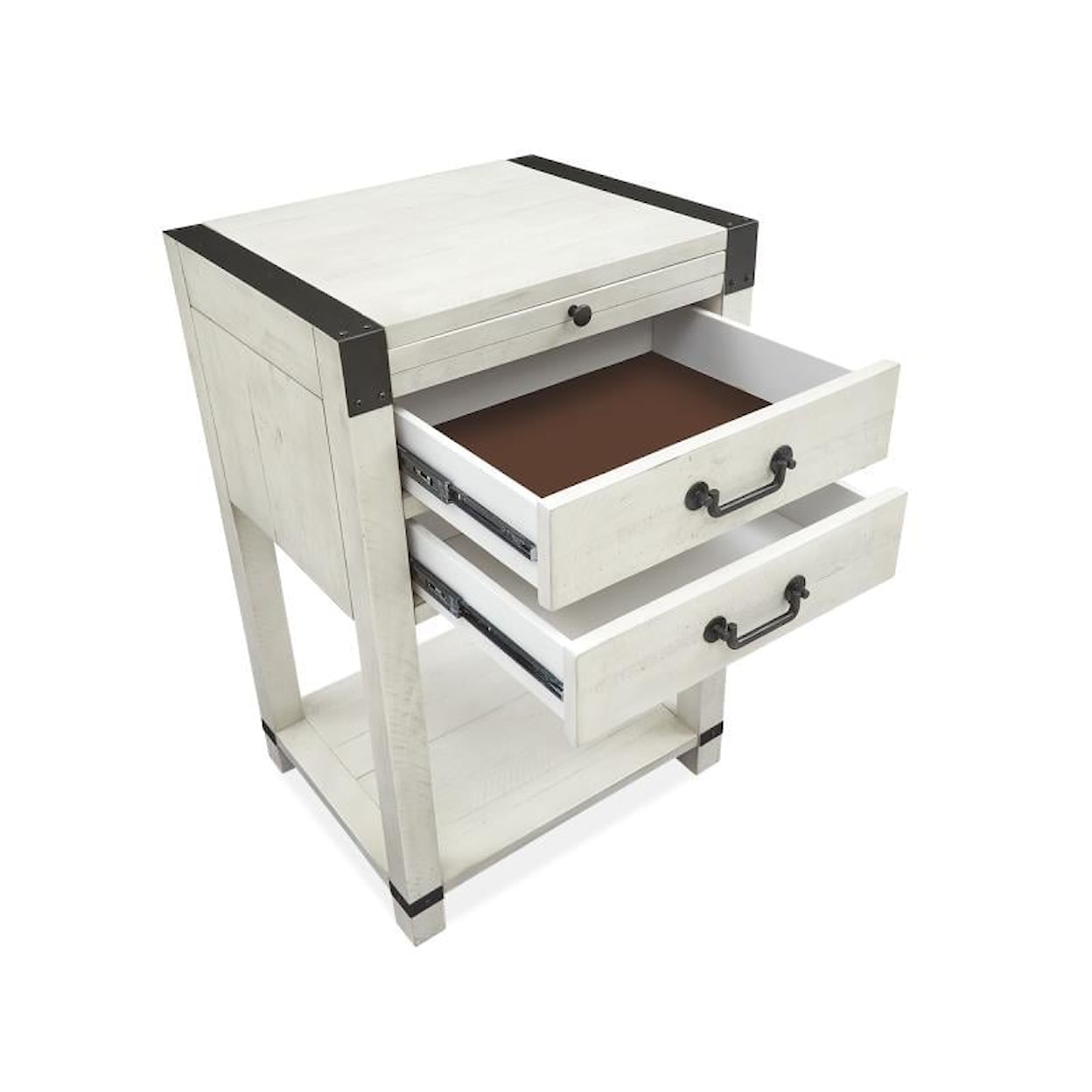 Magnussen Home Chesters Mill Bedoom Open Nightstand