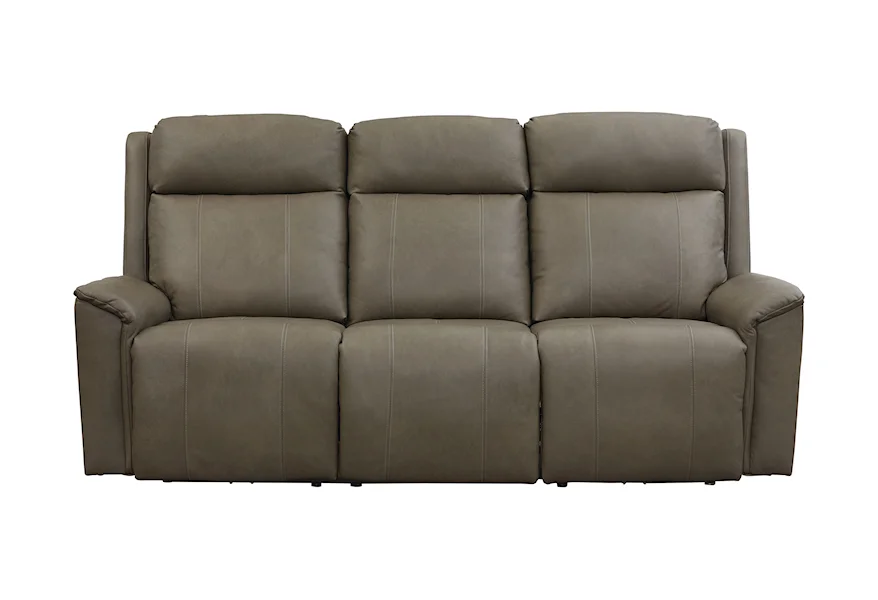 Club Level - Arlington Power Reclining Sofa by Bassett at Esprit Decor Home Furnishings