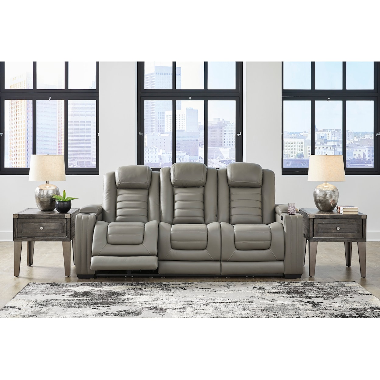 Ashley Furniture Signature Design Backtrack Power Reclining Sofa