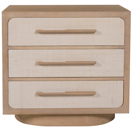 3-Drawer Nightstand