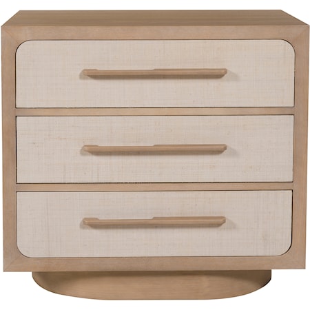 3-Drawer Nightstand