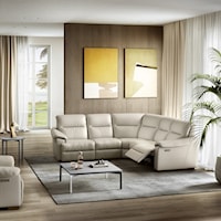 Potenza L-Shaped Sectional with Recliners