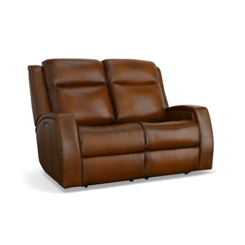 Power Reclining Loveseat with Power Headrest