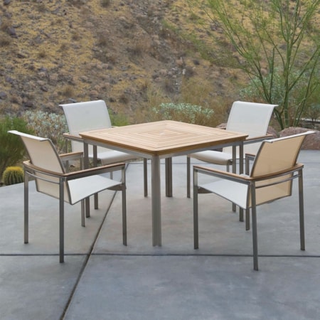 Outdoor Square Dining Table