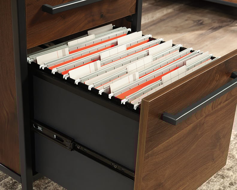 Sauder NOVA LOFT Nova Loft Single Pedestal Desk