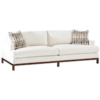 Horizon Sofa with Bronze Metal Base