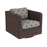Contemporary Outdoor Swivel Glider Lounge Chair