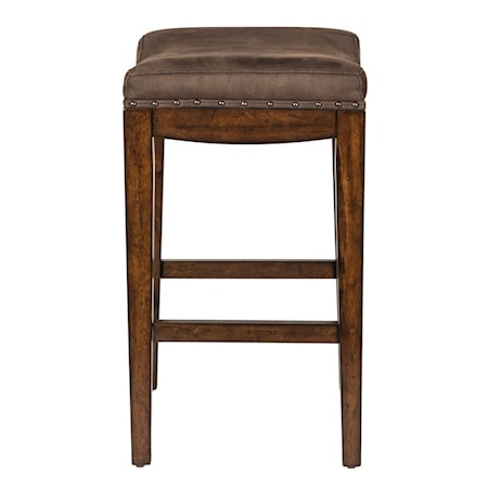 Upholstered Console Stool