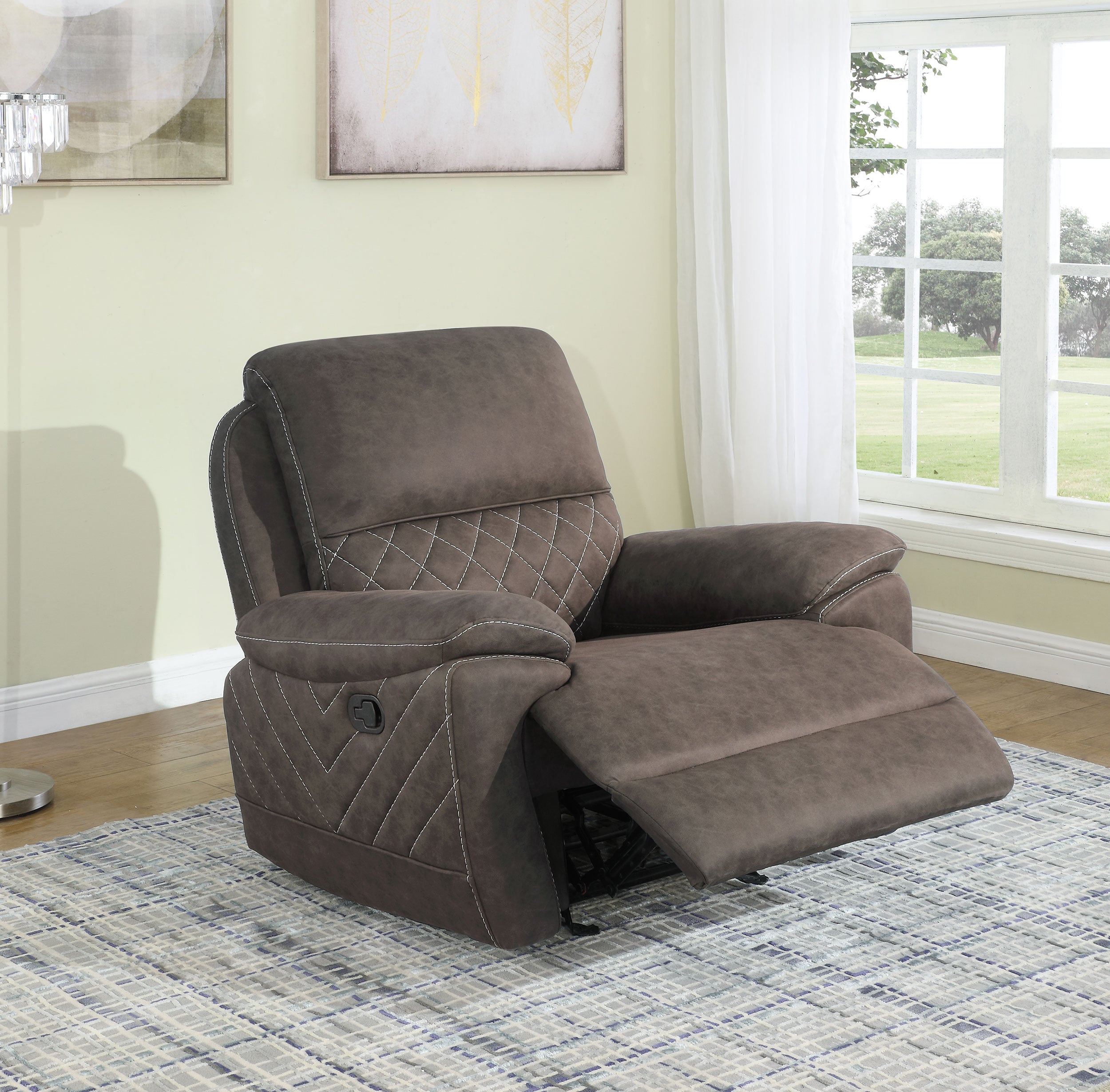 Coaster Variel Variel Glider Recliner