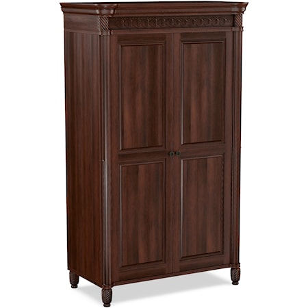 Traditional Armoire with Front Doors