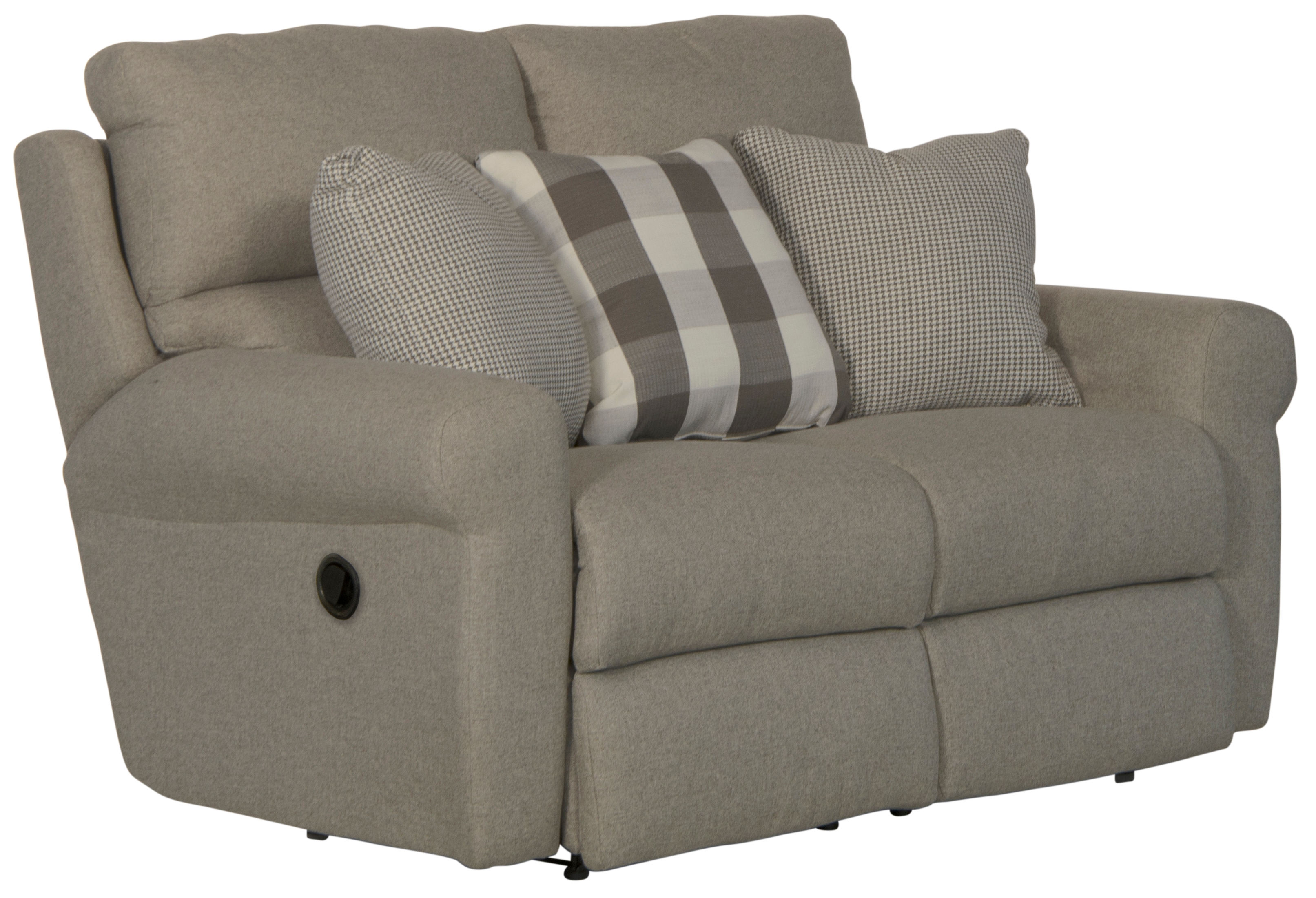 Lay Flat Manual Reclining Loveseat