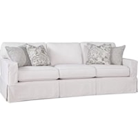 Transitional Estate Sofa with Slipcover