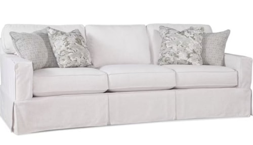 Transitional Estate Sofa with Slipcover