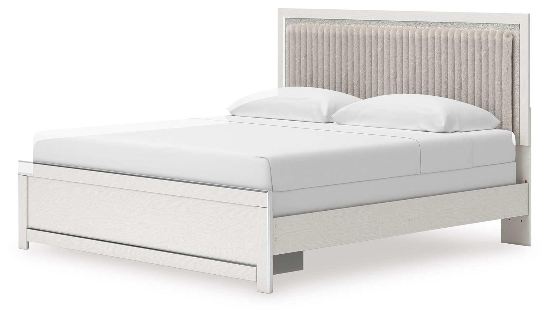 Signature Design by Ashley Zuraleus King Upholstered Panel Bed