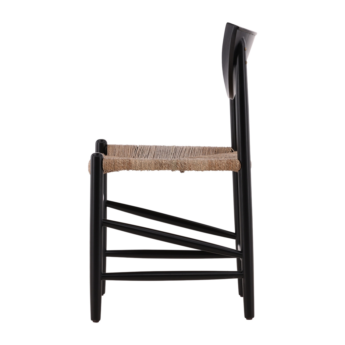 Furniture Classics Simpson Accent Chair with Hand-woven Seagrass Seat