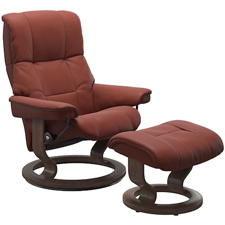 Small Reclining Chair &amp; Ottoman