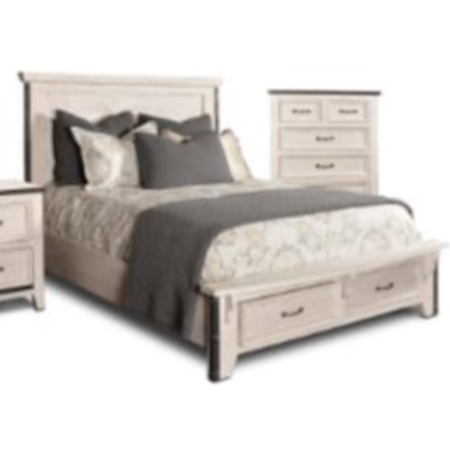 King Panel Bed