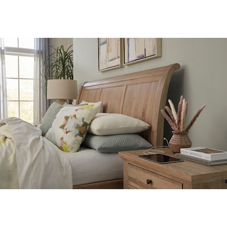 Queen Sleigh Bed