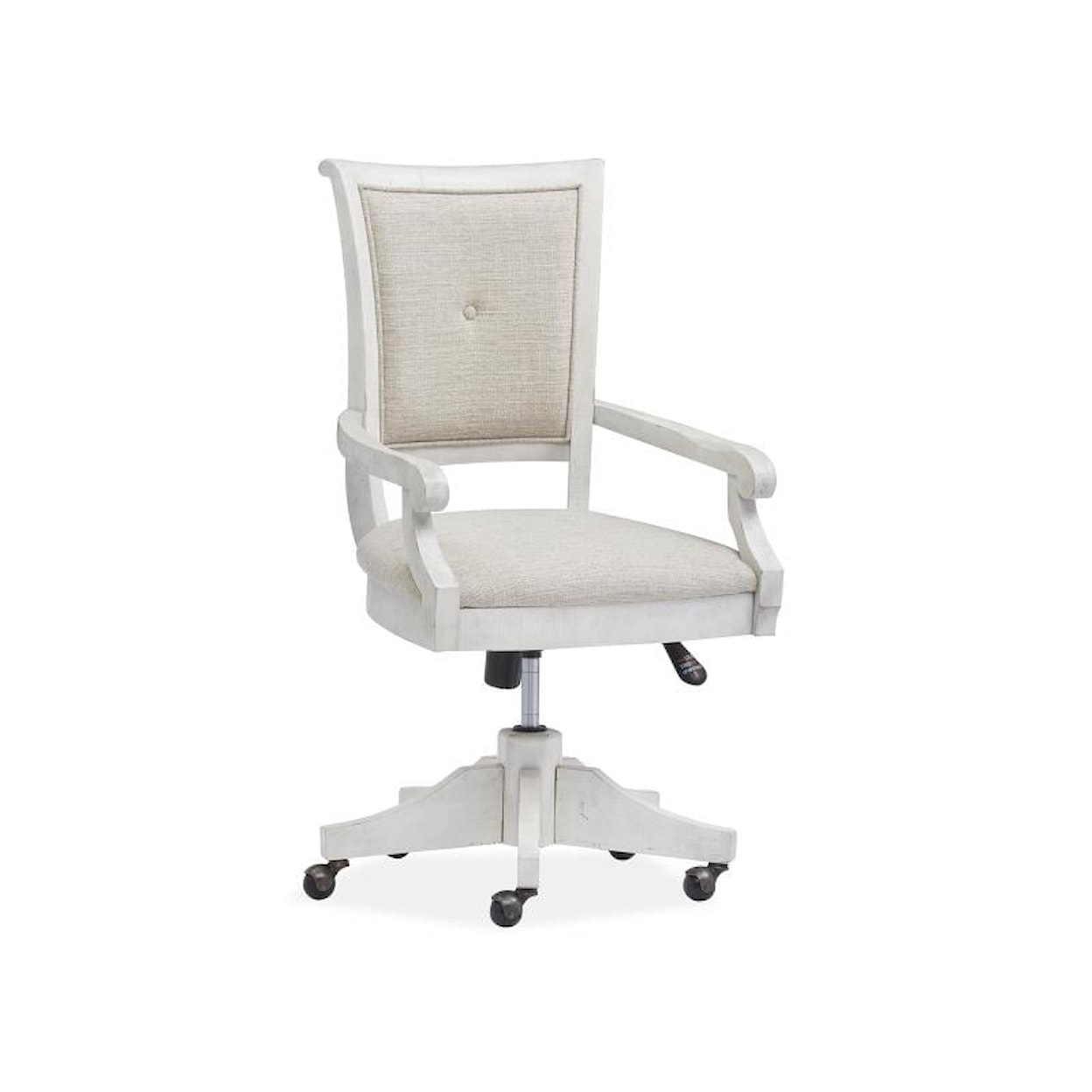 Magnussen Home Newport Home Office Fully Upholstered Swivel Chair
