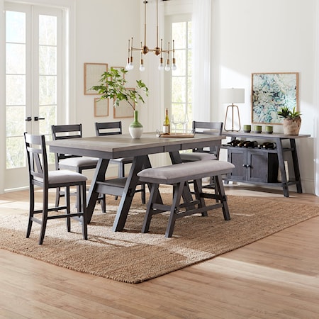 6-Piece Gathering Table Set