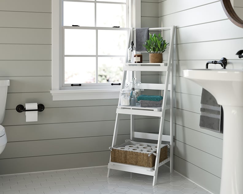 3-Tier Folding Ladder Storage Shelf