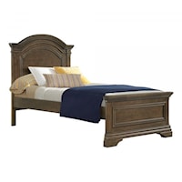Traditional Arch Top Twin Bed