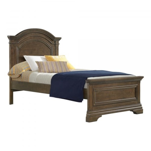 Traditional Arch Top Twin Bed