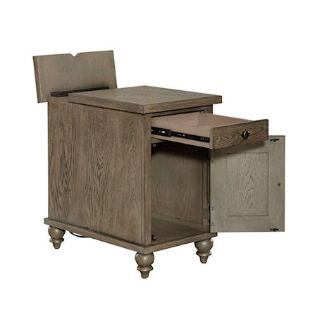 Single-Door Chairside Table