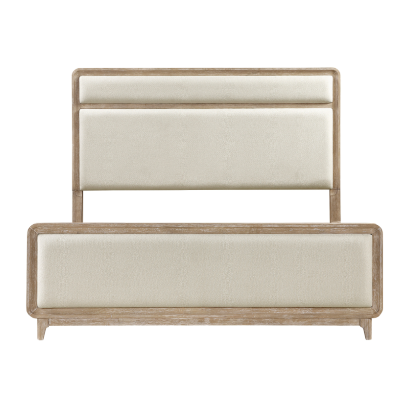 Upholstered Queen Panel Bed