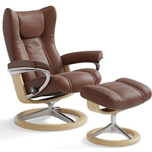 Medium Reclining Chair with Signature Base