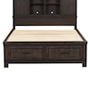 Liberty Furniture Thornwood Hills 4-Piece King Bookcase Bed Set