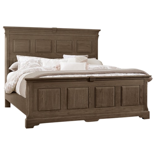 Traditional King Mansion Bed