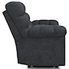 Signature Design by Ashley Wilhurst Double Reclining Loveseat w/ Console