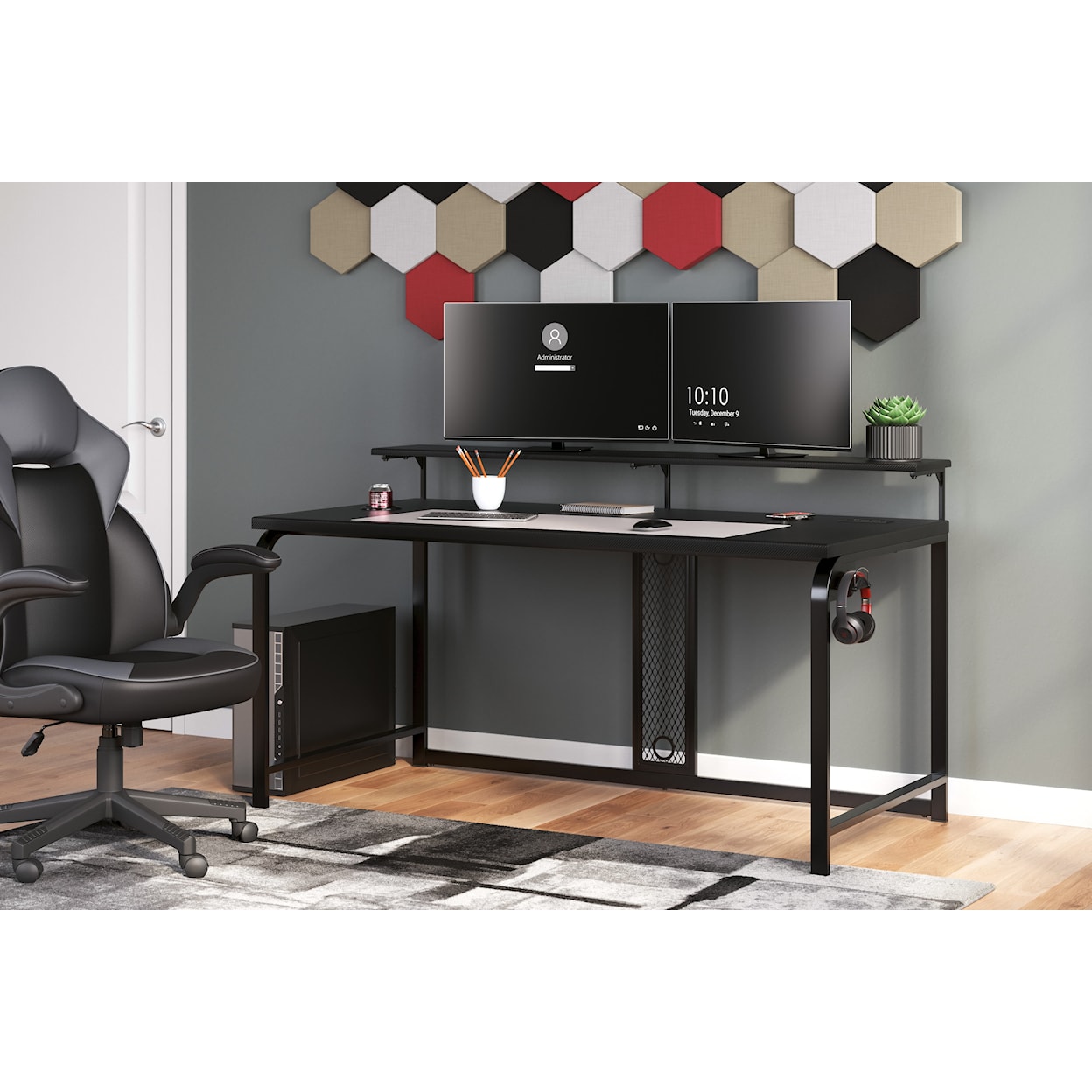 Michael Alan Select Lynxtyn Home Office Desk