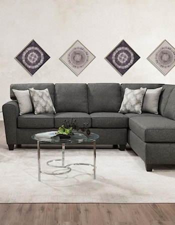 Casual 2-Piece Sectional