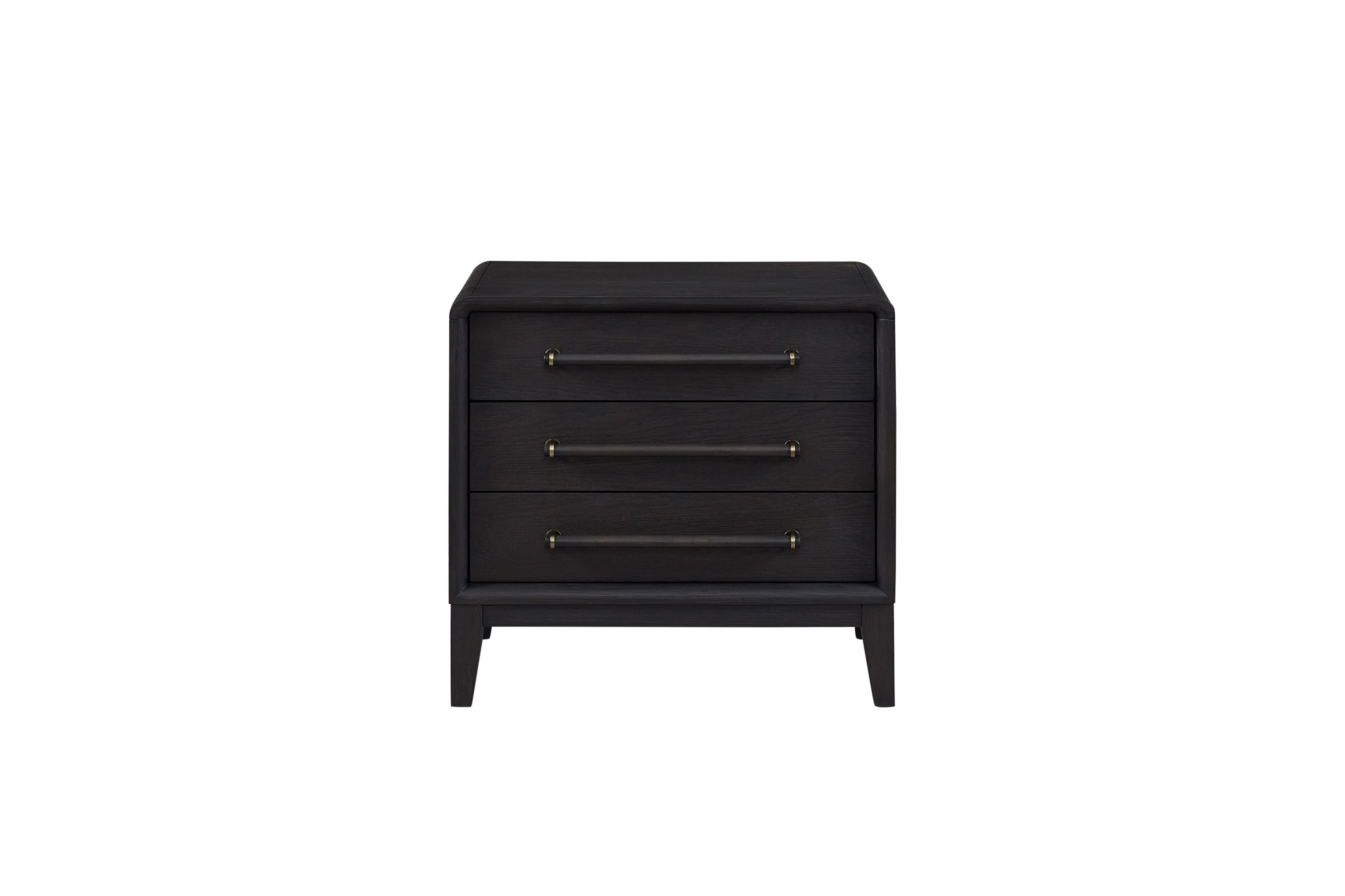 3-Drawer Nightstand w/USB Port