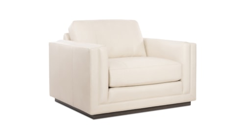 Contemporary Chair 1/2 with Plinth Base