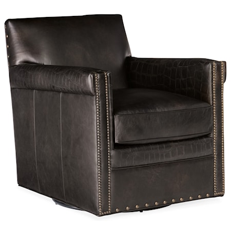 Potter Swivel Club Chair