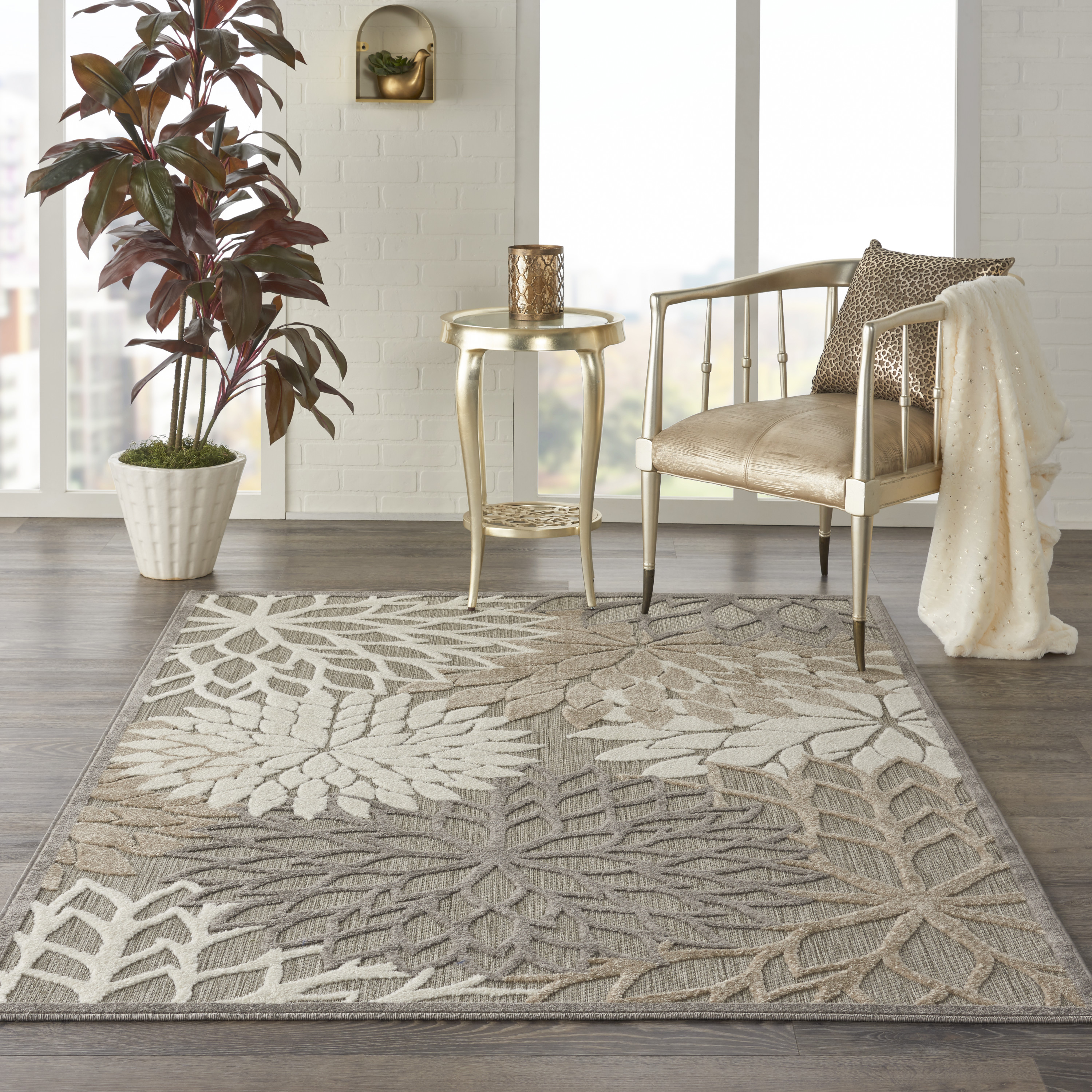 Nourison Aloha 3'6" x 5'6"  Rug