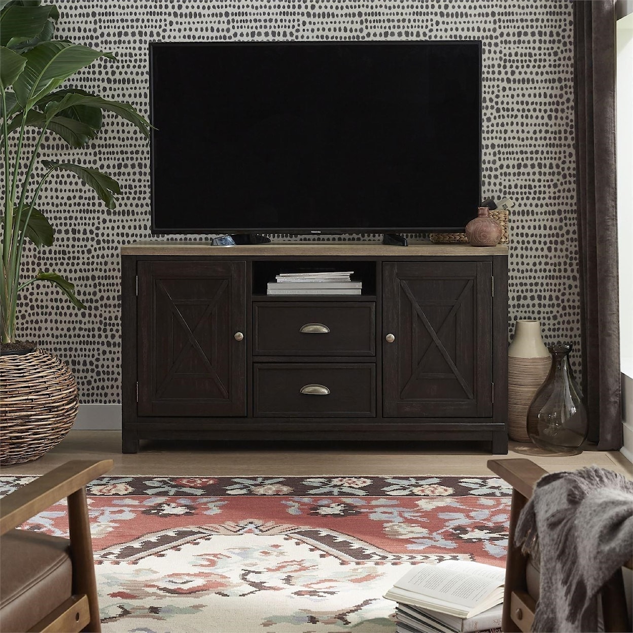 Libby Heatherbrook 56 Inch TV Console