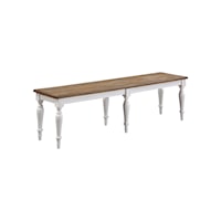Cottage Style Dining Bench