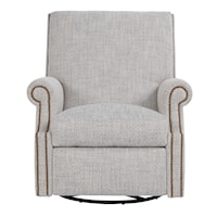 Transitional Maria Swivel Glider Recliner